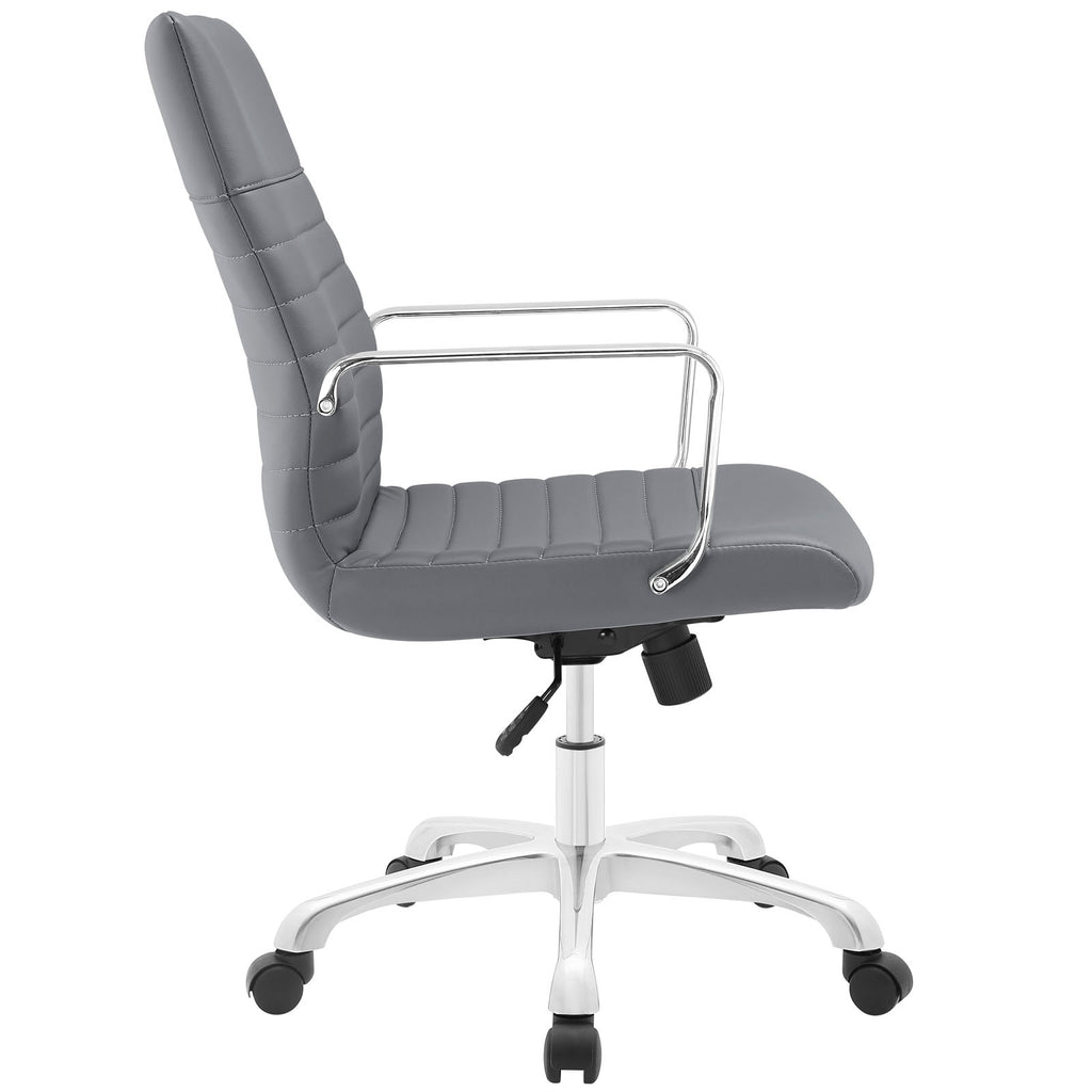 Finesse Mid Back Office Chair Gray EEI-1534-GRY