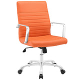 Finesse Mid Back Office Chair Orange EEI-1534-ORA