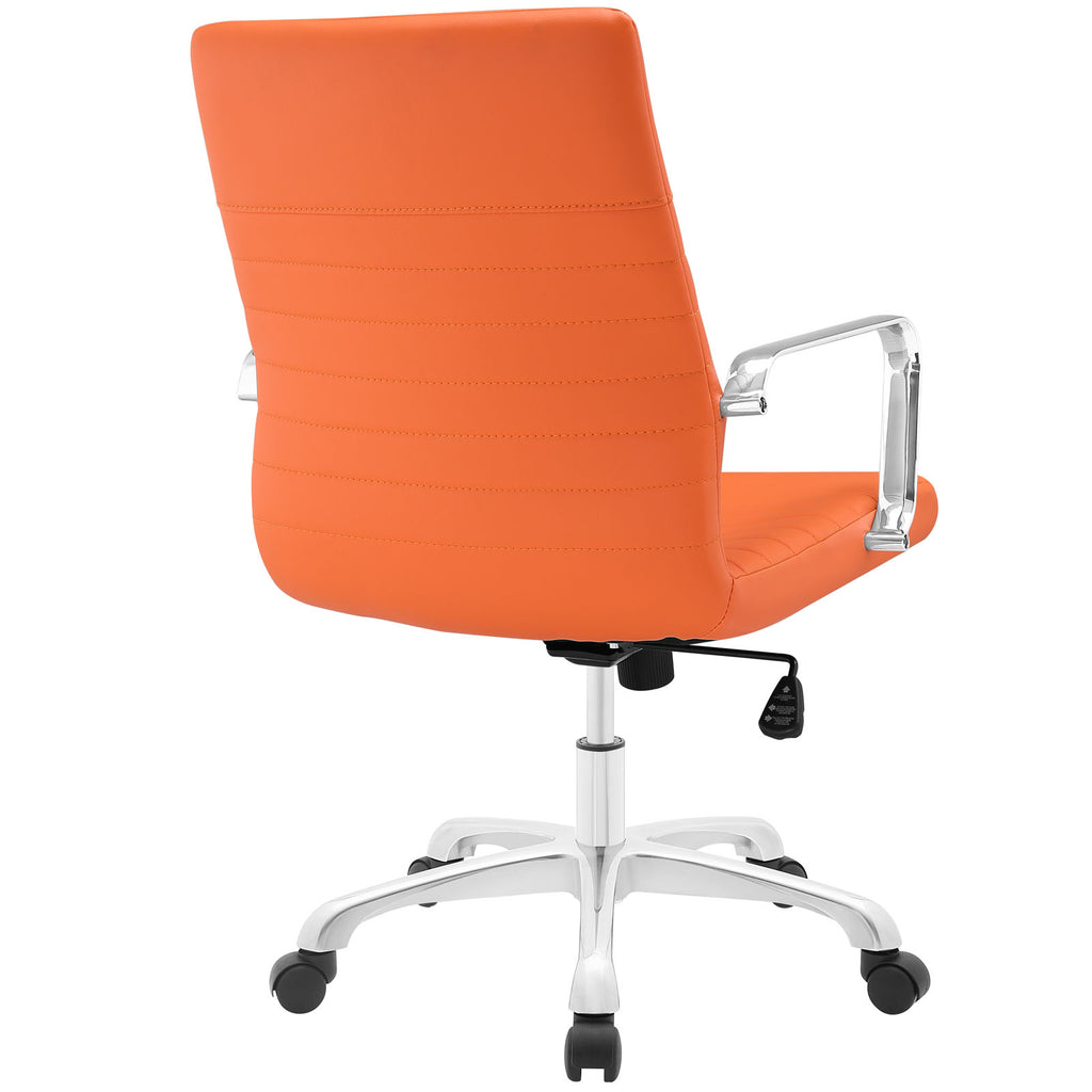 Finesse Mid Back Office Chair Orange EEI-1534-ORA