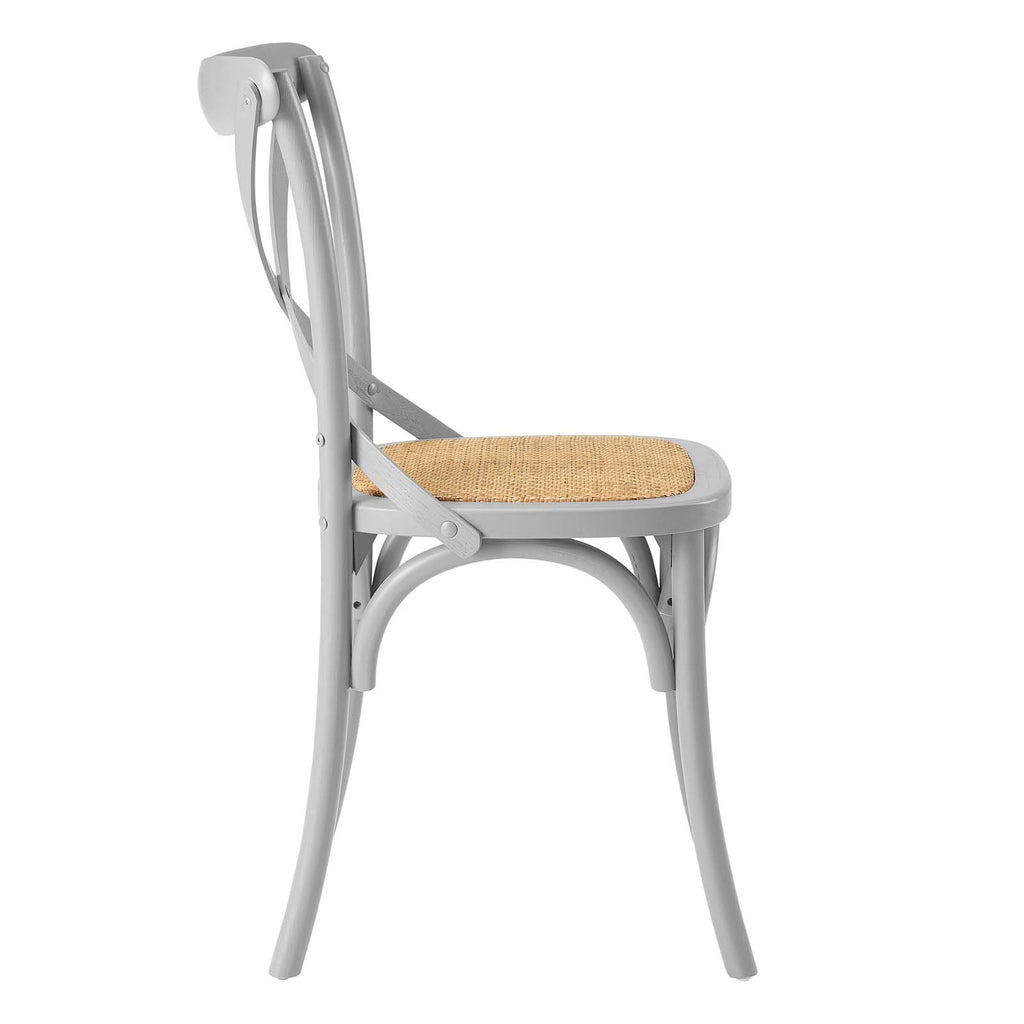 Gear Dining Side Chair Light Gray EEI-1541-LGR