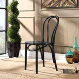 Eon Dining Side Chair Black EEI-1543-BLK