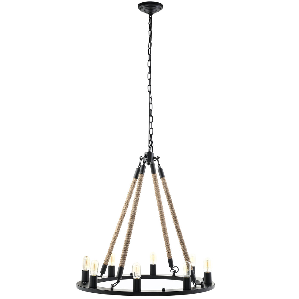 Encircle Chandelier Black EEI-1574