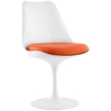 Lippa Dining Vinyl Side Chair Orange EEI-1594-ORA