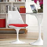 Lippa Dining Vinyl Side Chair Red EEI-1594-RED