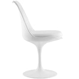 Lippa Dining Vinyl Side Chair White EEI-1594-WHI