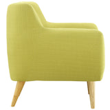 Remark Upholstered Fabric Armchair Wheatgrass EEI-1631-WHE
