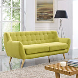 Remark Upholstered Fabric Sofa Wheatgrass EEI-1633-WHE