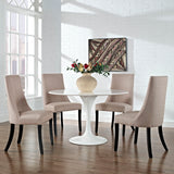 Reverie Dining Side Chair Set of 4 Beige EEI-1677-BEI