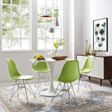 Paris Dining Side Chair Green EEI-179-LGN