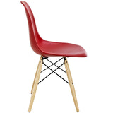 Pyramid Dining Side Chair Red EEI-180-RED