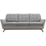 Beguile Upholstered Fabric Sofa Expectation Gray EEI-1800-GRY
