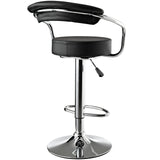 Diner Bar Stool Black EEI-192-BLK