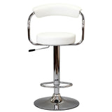 Diner Bar Stool White EEI-192-WHI