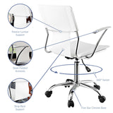Studio Office Chair White EEI-198-WHI