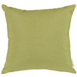 Convene Two Piece Outdoor Patio Pillow Set Peridot EEI-2001-PER