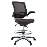 Edge Drafting Chair Brown EEI-211-BRN