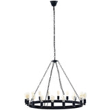 Teleport 43" Chandelier Brown EEI-2117-BRN