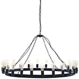 Teleport 52" Chandelier Brown EEI-2118-BRN