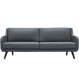 Verve Upholstered Fabric Sofa Gray EEI-2129-GRY