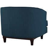 Coast Upholstered Fabric Armchair Azure EEI-2130-AZU
