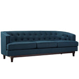 Coast Upholstered Fabric Sofa Azure EEI-2131-AZU