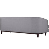 Coast Upholstered Fabric Sofa Light Gray EEI-2131-LGR