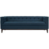 Serve Upholstered Fabric Sofa Azure EEI-2135-AZU