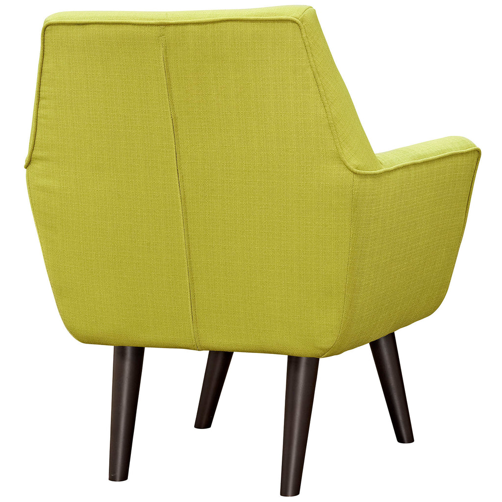 Posit Upholstered Fabric Armchair Wheatgrass EEI-2136-WHE