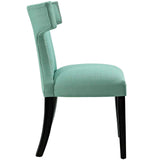 Curve Fabric Dining Chair Laguna EEI-2221-LAG