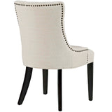 Regent Tufted Fabric Dining Side Chair Beige EEI-2223-BEI