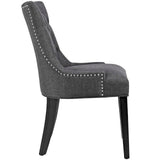 Regent Tufted Fabric Dining Side Chair Gray EEI-2223-GRY