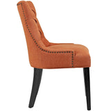 Regent Tufted Fabric Dining Side Chair Orange EEI-2223-ORA