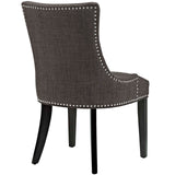 Marquis Fabric Dining Chair Brown EEI-2229-BRN