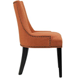 Marquis Fabric Dining Chair Orange EEI-2229-ORA