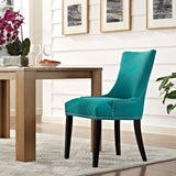 Marquis Fabric Dining Chair Teal EEI-2229-TEA
