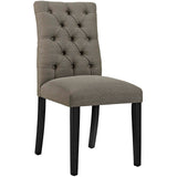 Duchess Fabric Dining Chair Granite EEI-2231-GRA