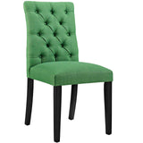 Duchess Fabric Dining Chair Kelly Green EEI-2231-GRN