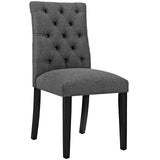 Duchess Fabric Dining Chair Gray EEI-2231-GRY