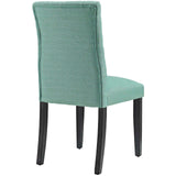 Duchess Fabric Dining Chair Laguna EEI-2231-LAG
