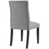 Duchess Fabric Dining Chair Light Gray EEI-2231-LGR