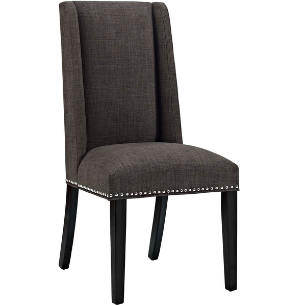 Baron Fabric Dining Chair Brown EEI-2233-BRN