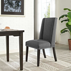 Baron Fabric Dining Chair Gray EEI-2233-GRY