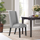 Baron Fabric Dining Chair Light Gray EEI-2233-LGR