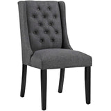 Baronet Fabric Dining Chair Gray EEI-2235-GRY