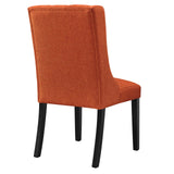 Modway Furniture Baronet Button Tufted Fabric Dining Chair XRXT Orange EEI-2235-ORA