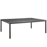 Modway Furniture Sojourn 11 Piece Outdoor Patio Sunbrella® Dining Set EEI-2311-CHC-BEI-SET