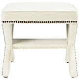 Rivet Bench Ivory EEI-2324-IVO