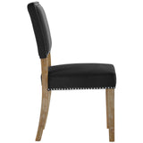Oblige Wood Dining Chair Black EEI-2547-BLK