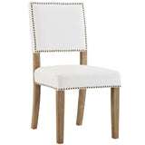 Oblige Wood Dining Chair Ivory EEI-2547-IVO