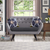 Modway Furniture Allegory Loveseat 0423 Light Gray EEI-2550-LGR